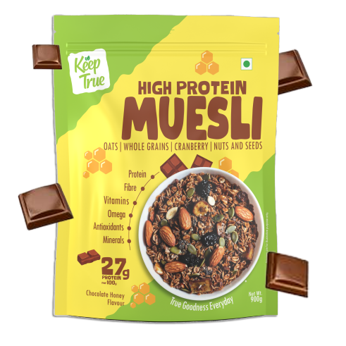 high protein chocolate muesli