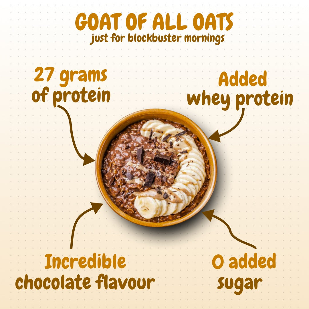 Oats chocolate mobile banner