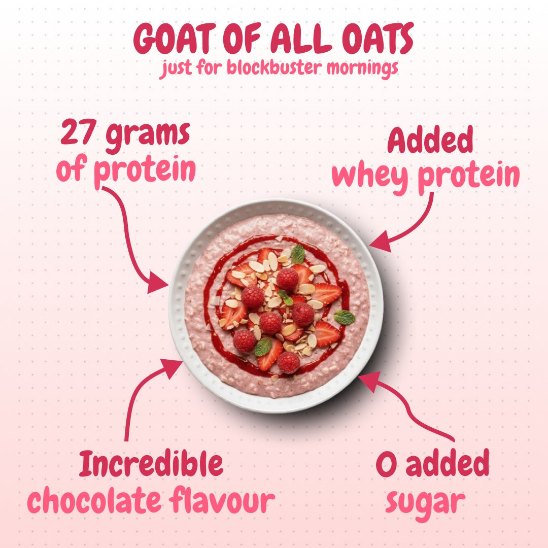 Oats strawberry mobile banner