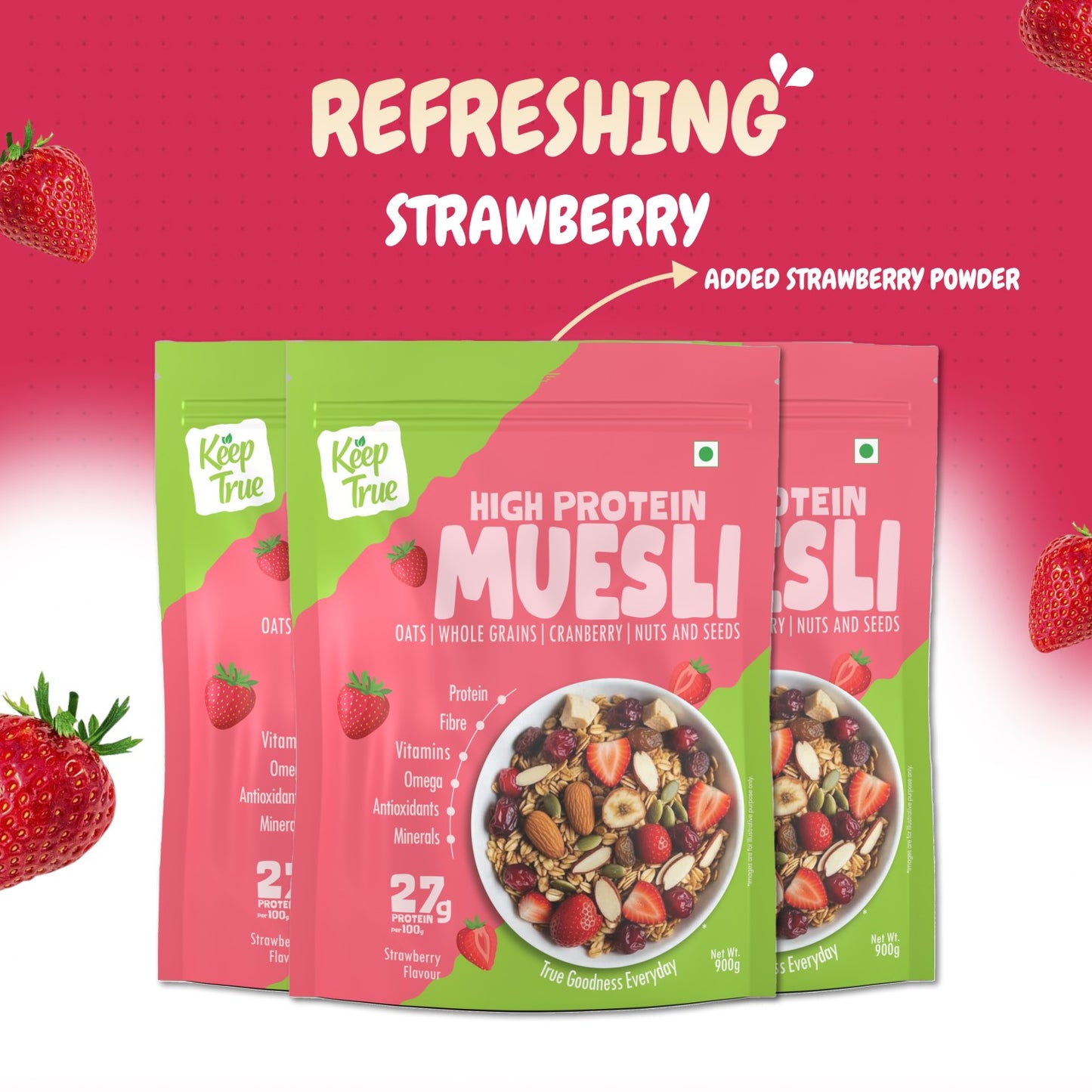 Muesli strawberry