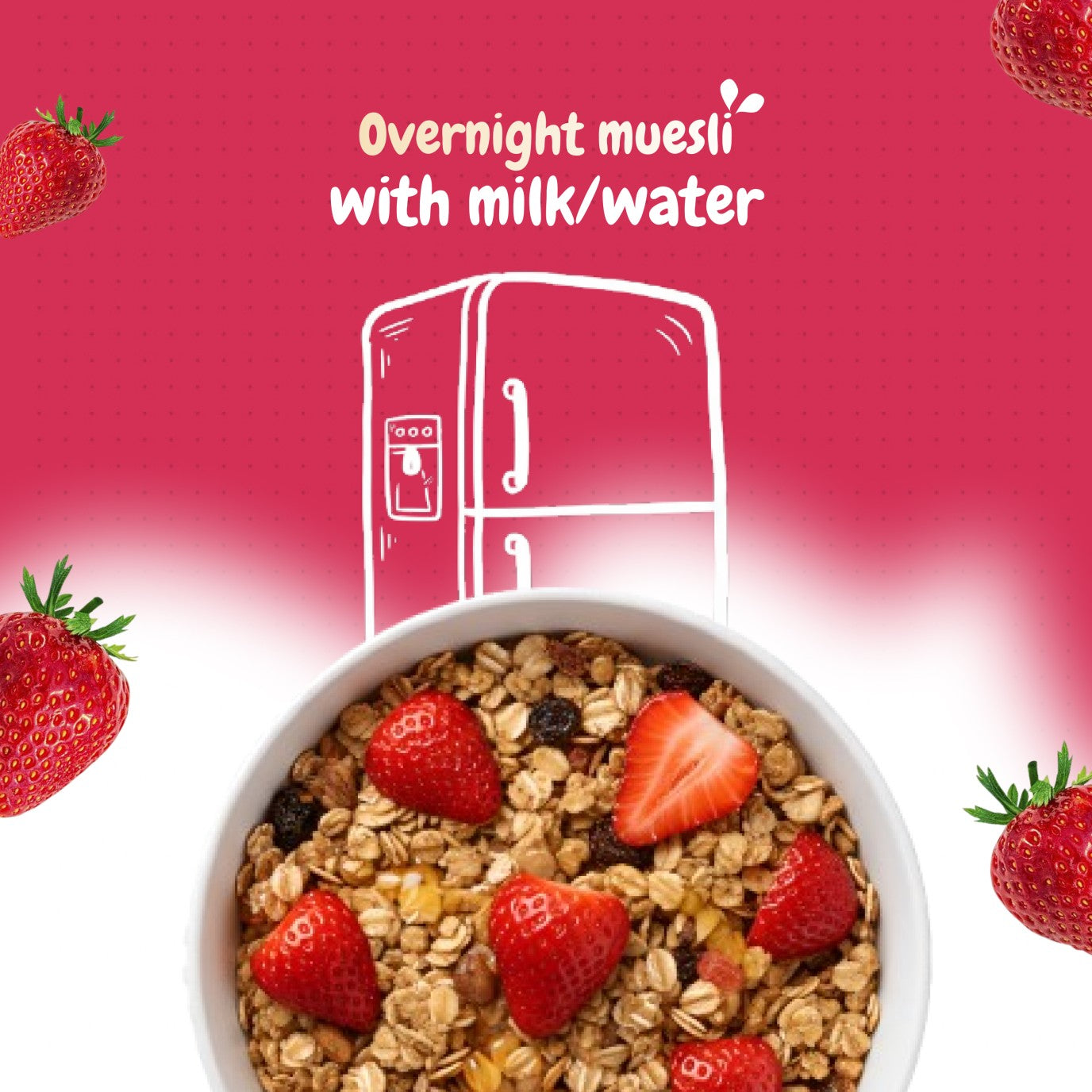 Muesli strawberry