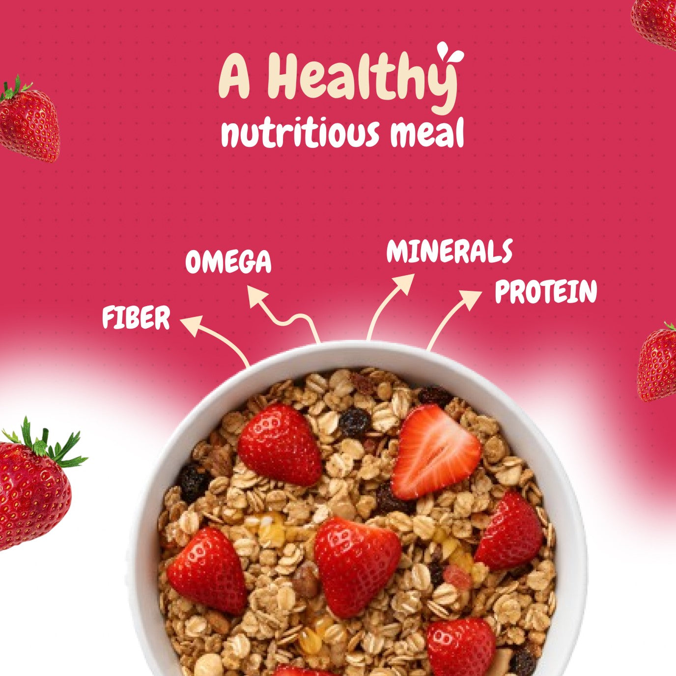 Muesli strawberry