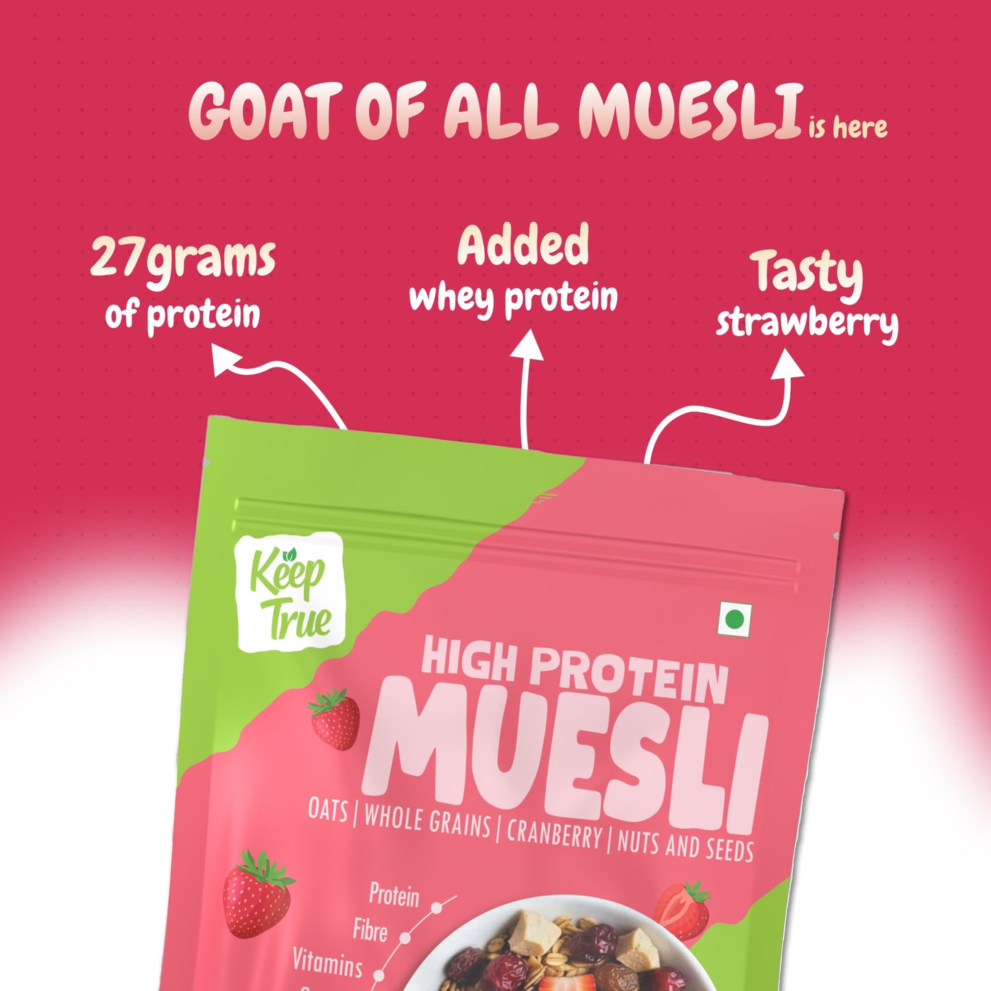 Muesli strawberry