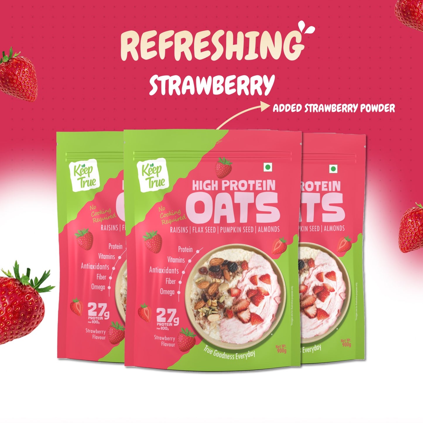 Oats strawberry