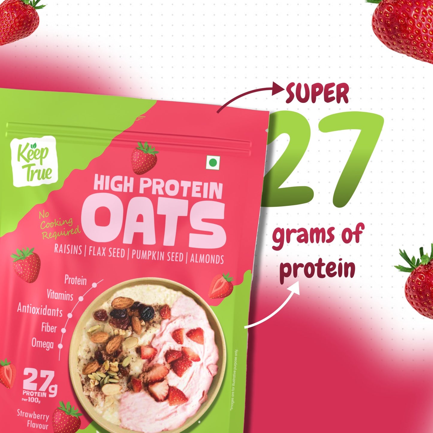 Oats strawberry